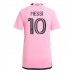 Maillot de foot Inter Miami Lionel Messi #10 Domicile vêtements Femmes 2024-25 Manches Courtes